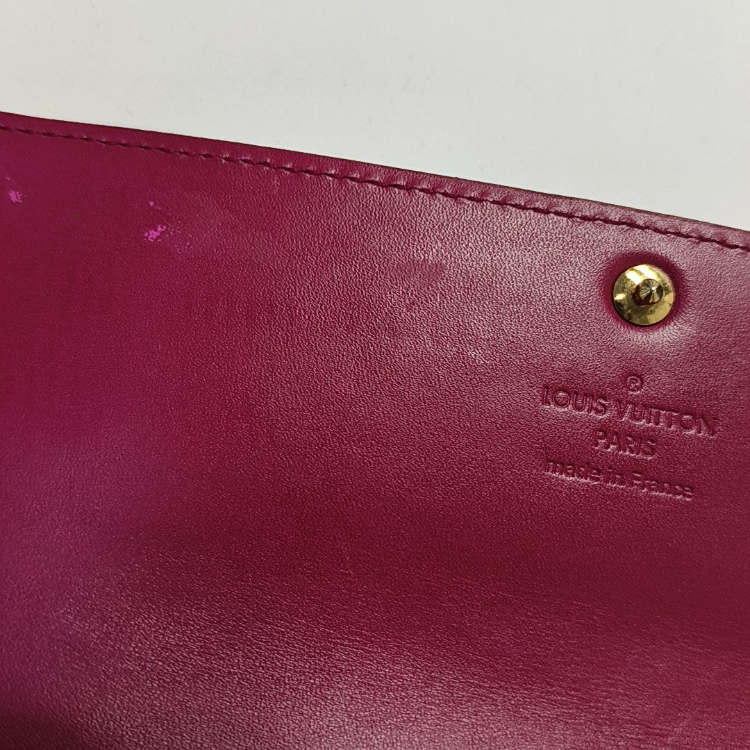 PORTE MONNAIE Patent Leather Red Wallet