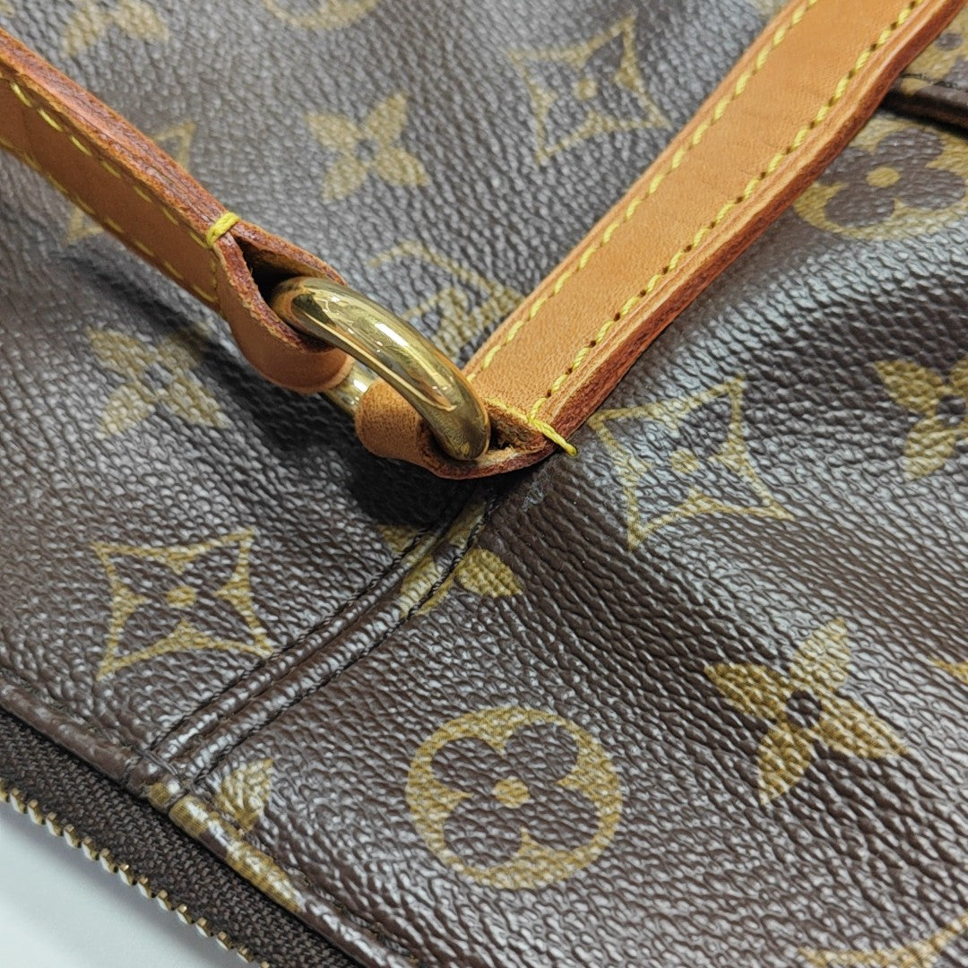 TOTALLY GM Monogram Coated Canvas Brown