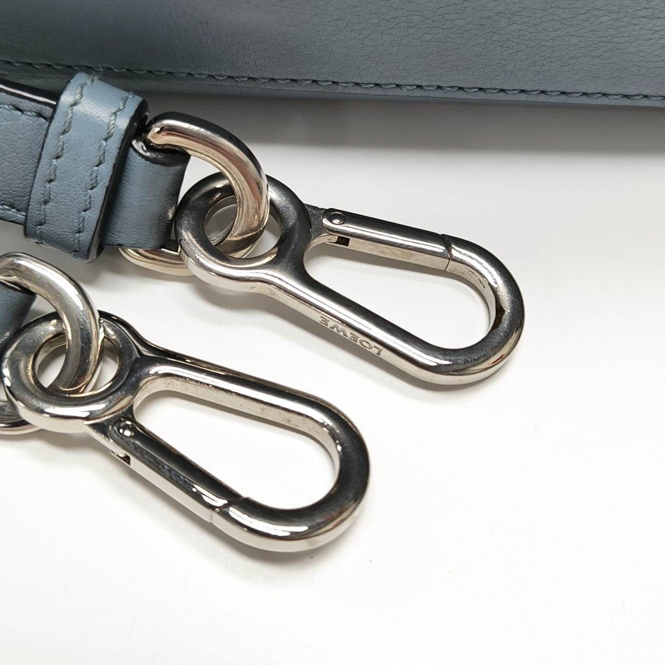 Puzzle Small Calfskin Blue