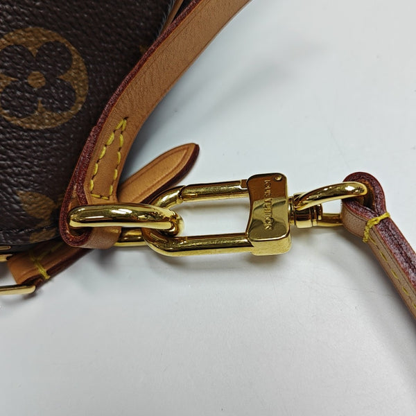 TURENNE MM Monogram Coated Canvas Brown