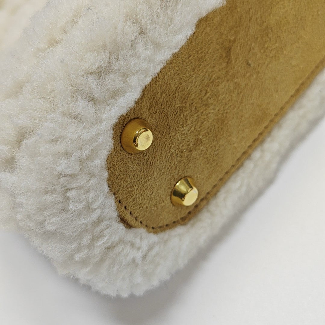 C'est Dior Cannage Fabric White