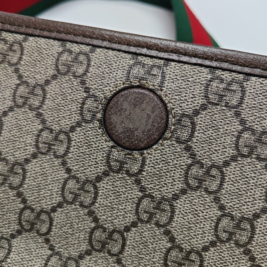 Neo Vintage Small Monogram Coated Canvas Beige