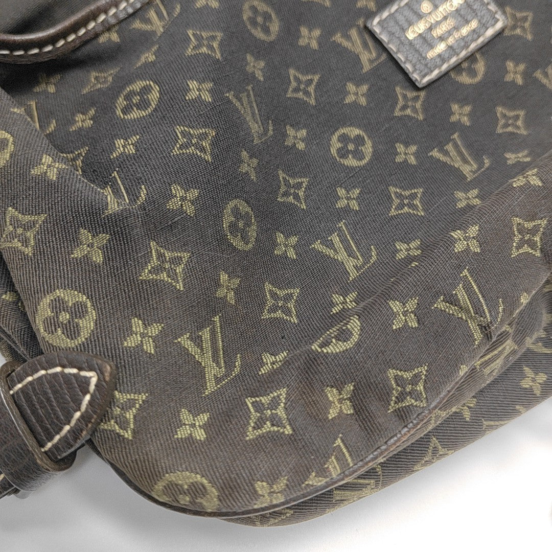 SAUMUR 28 Monogram Canvas Brown