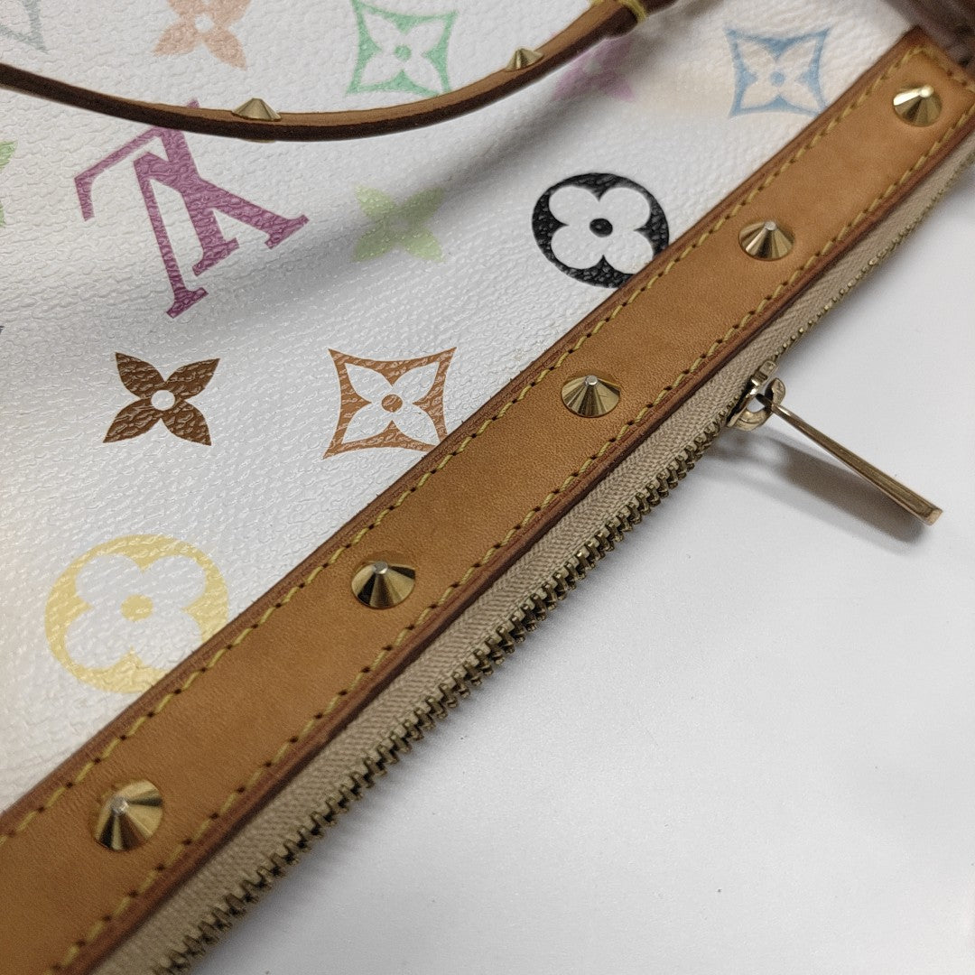 LV × TM ACCESSOIRES Monogram Coated Canvas White