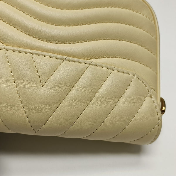 NEW WAVE Quilted Calfskin Yellow