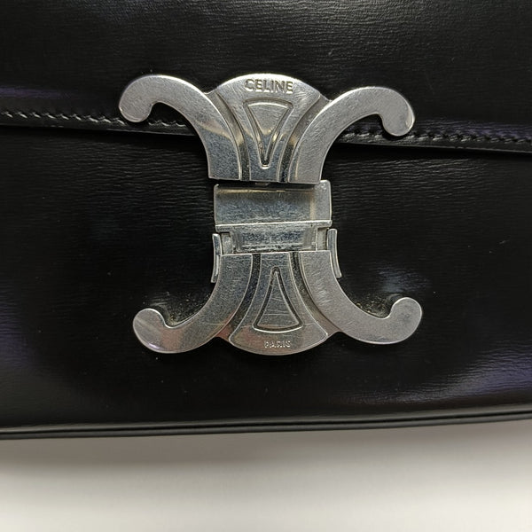 TRIOMPHE Small Calfskin Black