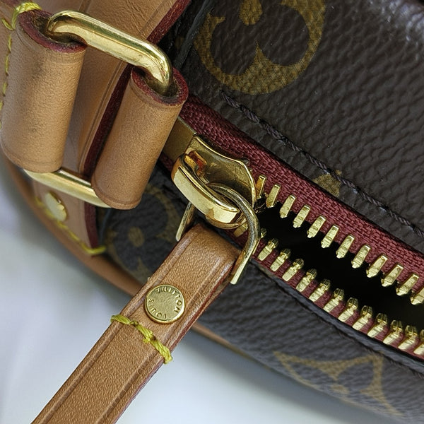 BOITE CHAPEAU PM Monogram Coated Canvas Brown
