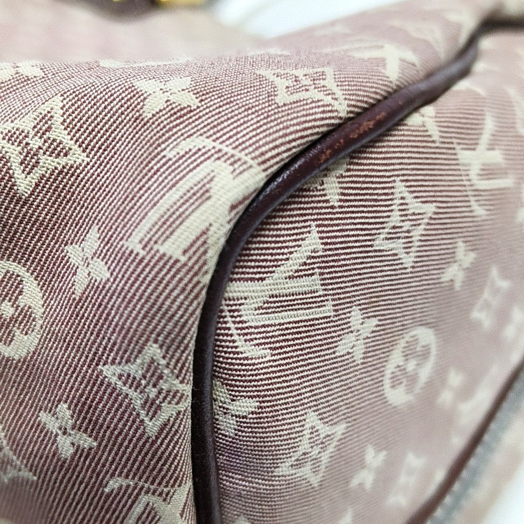 Authenticated pre-owned  SPEEDY Monogram Canvas Pink - Top Handle Bag at Looply