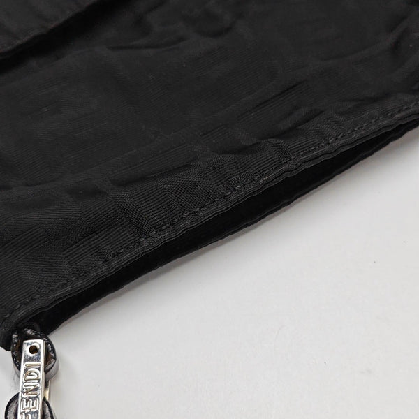 Fabric Shoulder Bag Black
