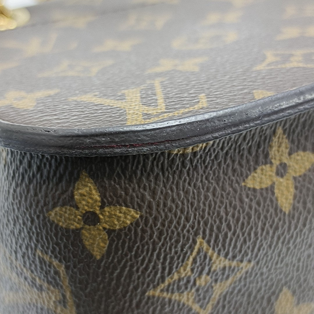 PASSY Monogram Coated Canvas Brown