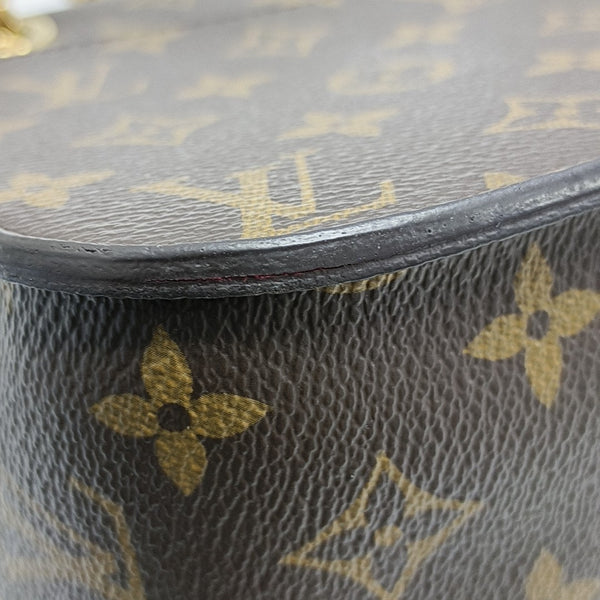 PASSY Monogram Coated Canvas Brown