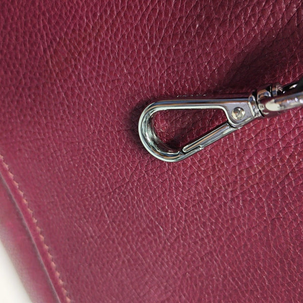 Calfskin Tote Bag Red