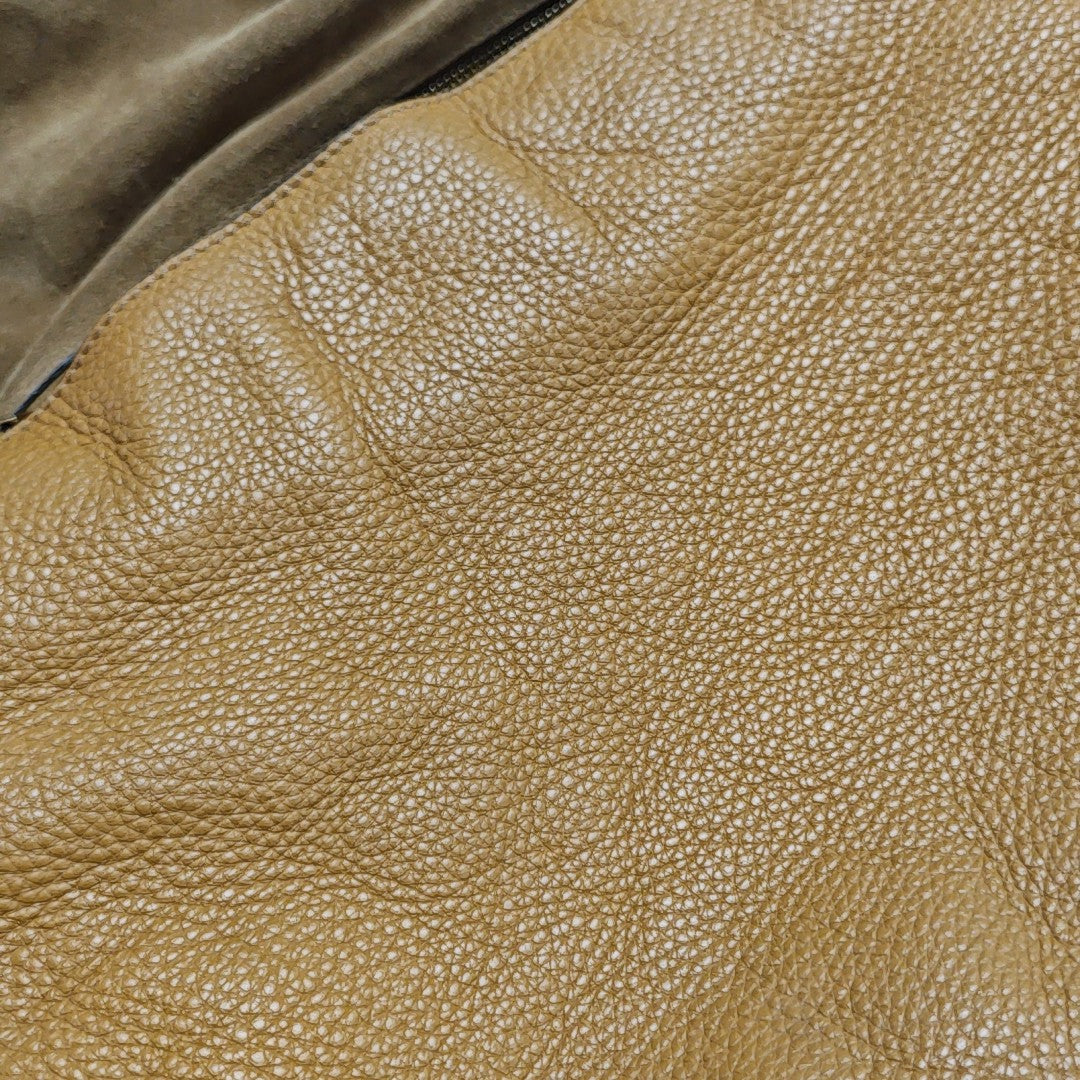 Calfskin Shoulder Bag Yellow