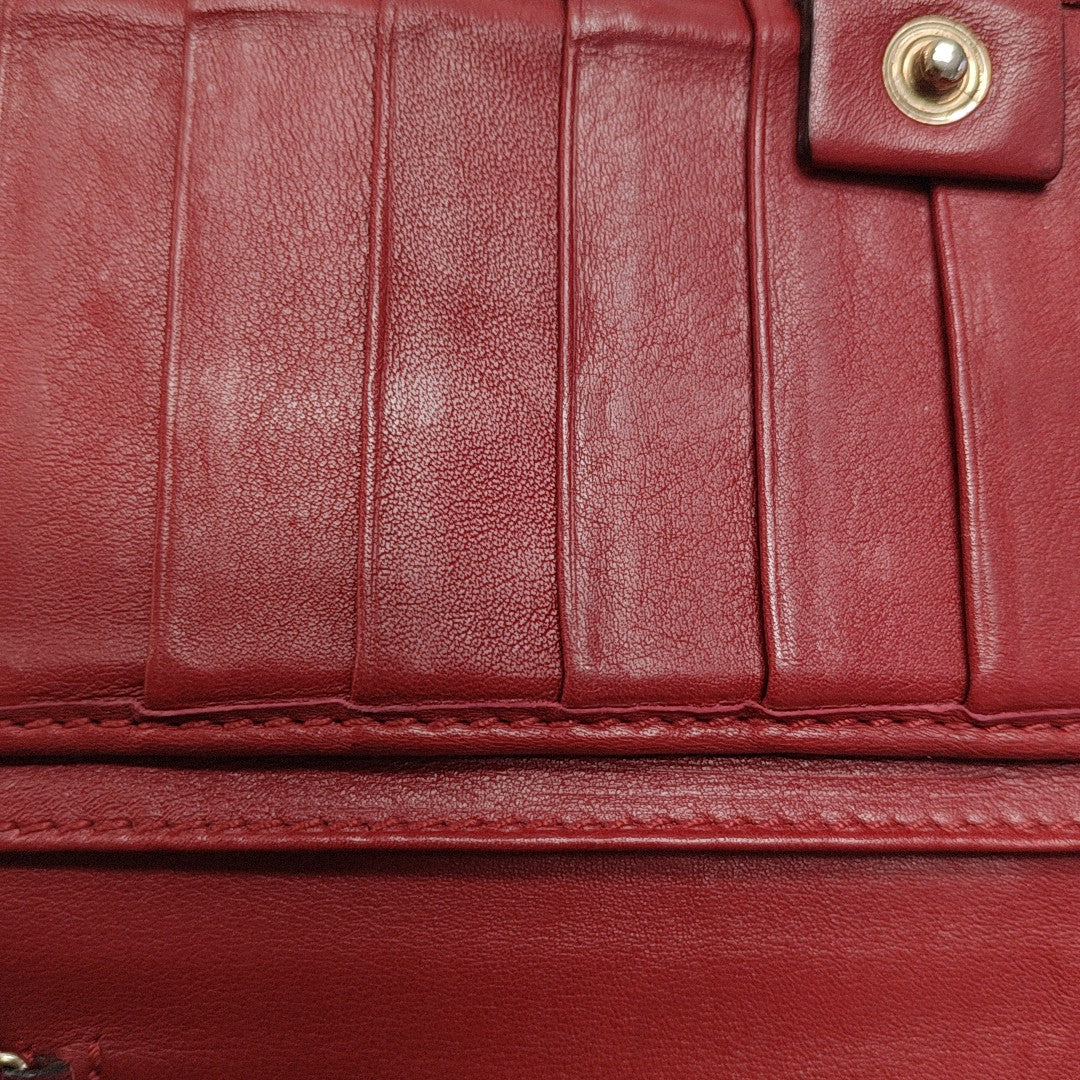 Monogram Calfskin Red