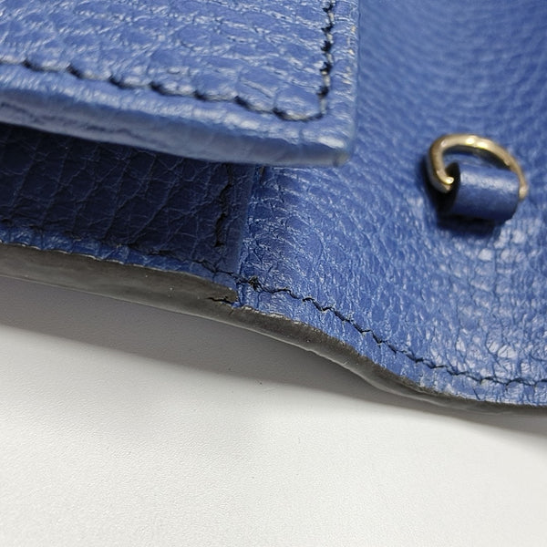 Interlocking G Small Calfskin Blue