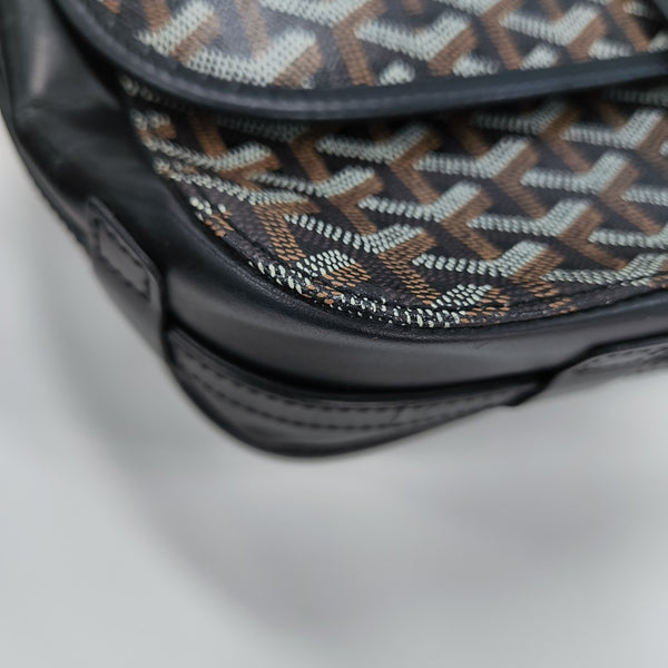 Belvedere Coated Canvas Black