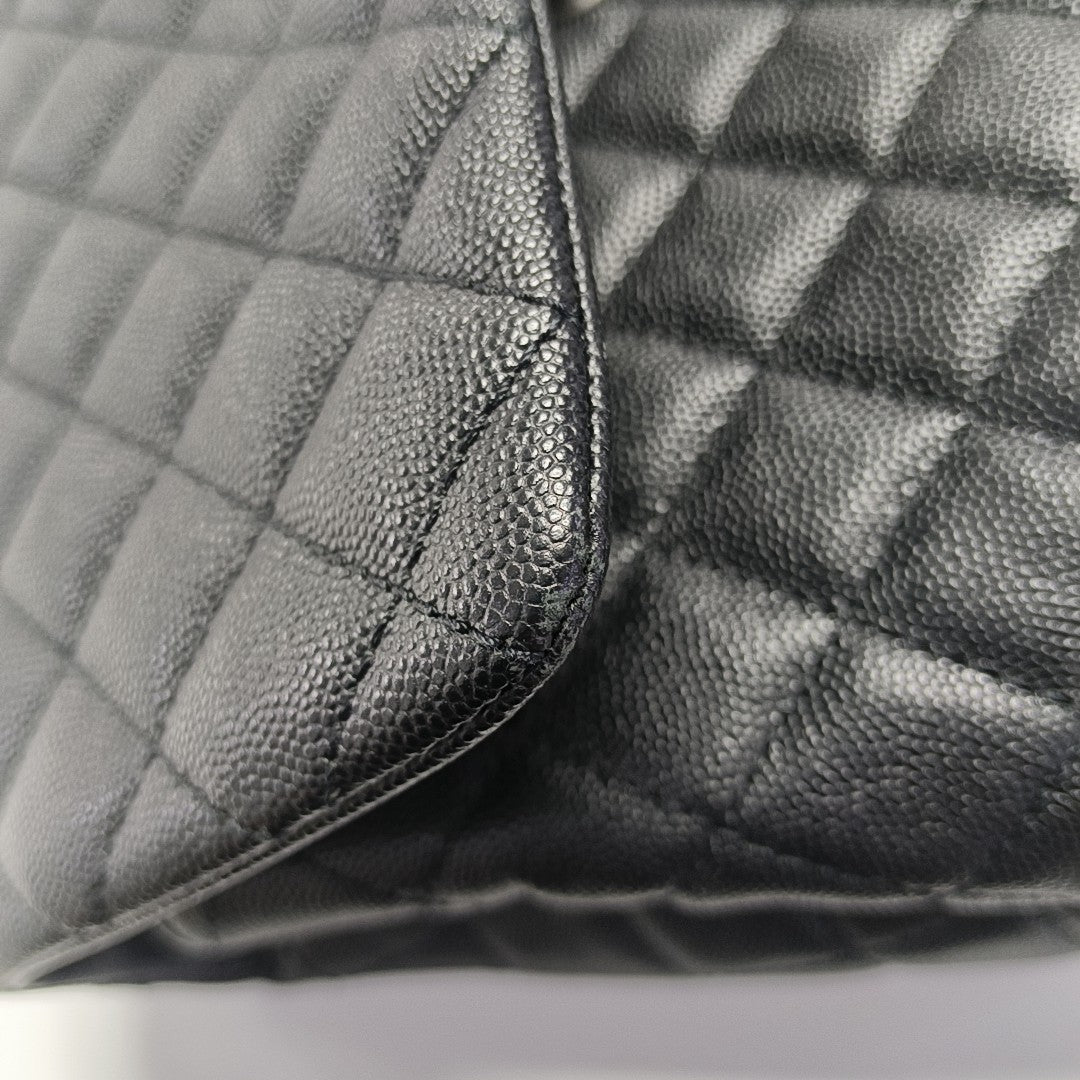 COCO HANDLE Medium Quilted Grained Calfskin Multicolor