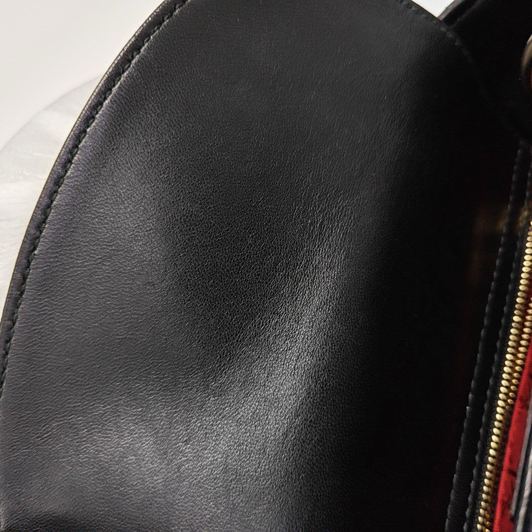 Lady Dior Small Cannage Lambskin Black