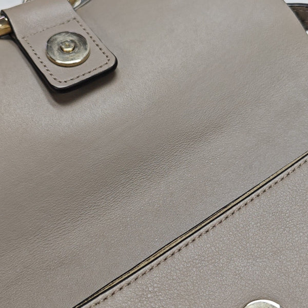 Faye Small Calfskin Gray