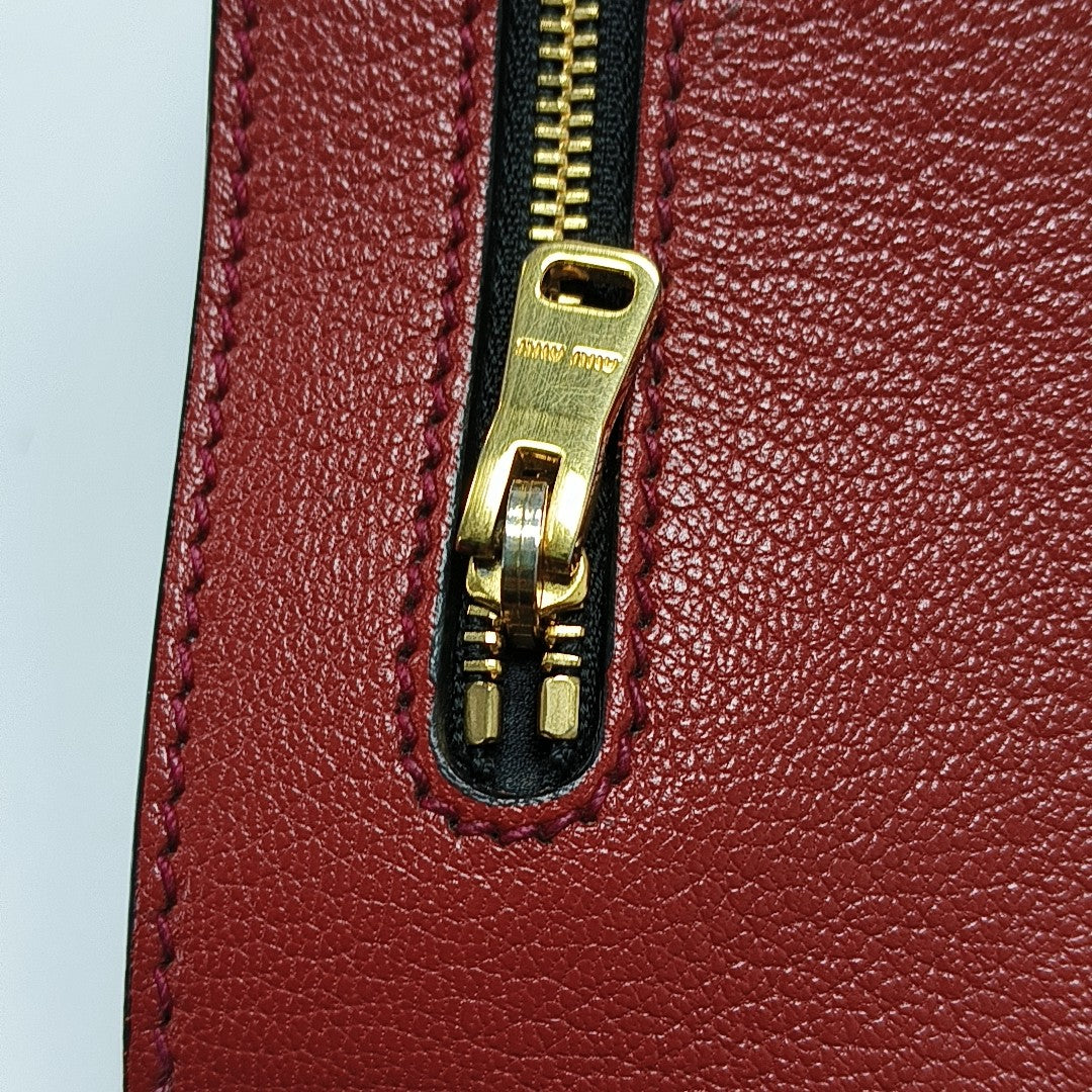 Calfskin Shoulder Bag Multicolor