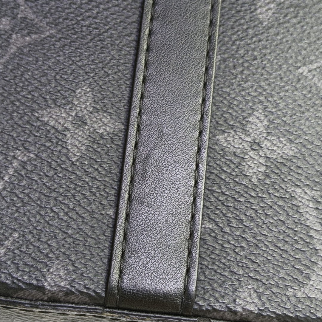 WALLET TRUNK Monogram Coated Canvas Gray