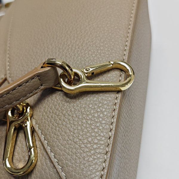 Puzzle Mini Calfskin Beige
