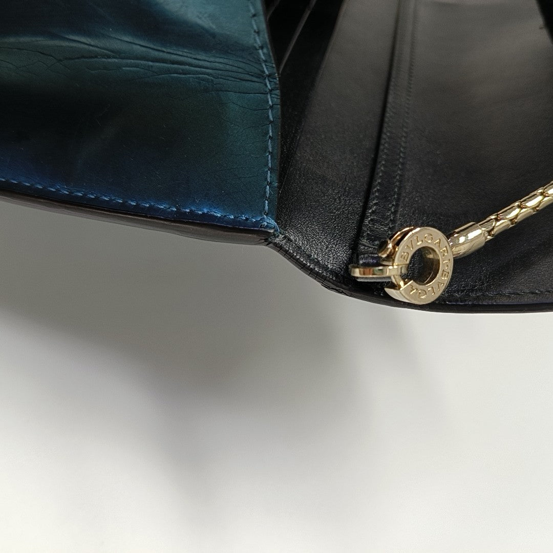 SERPENTI FOREVER Quilted Calfskin Blue