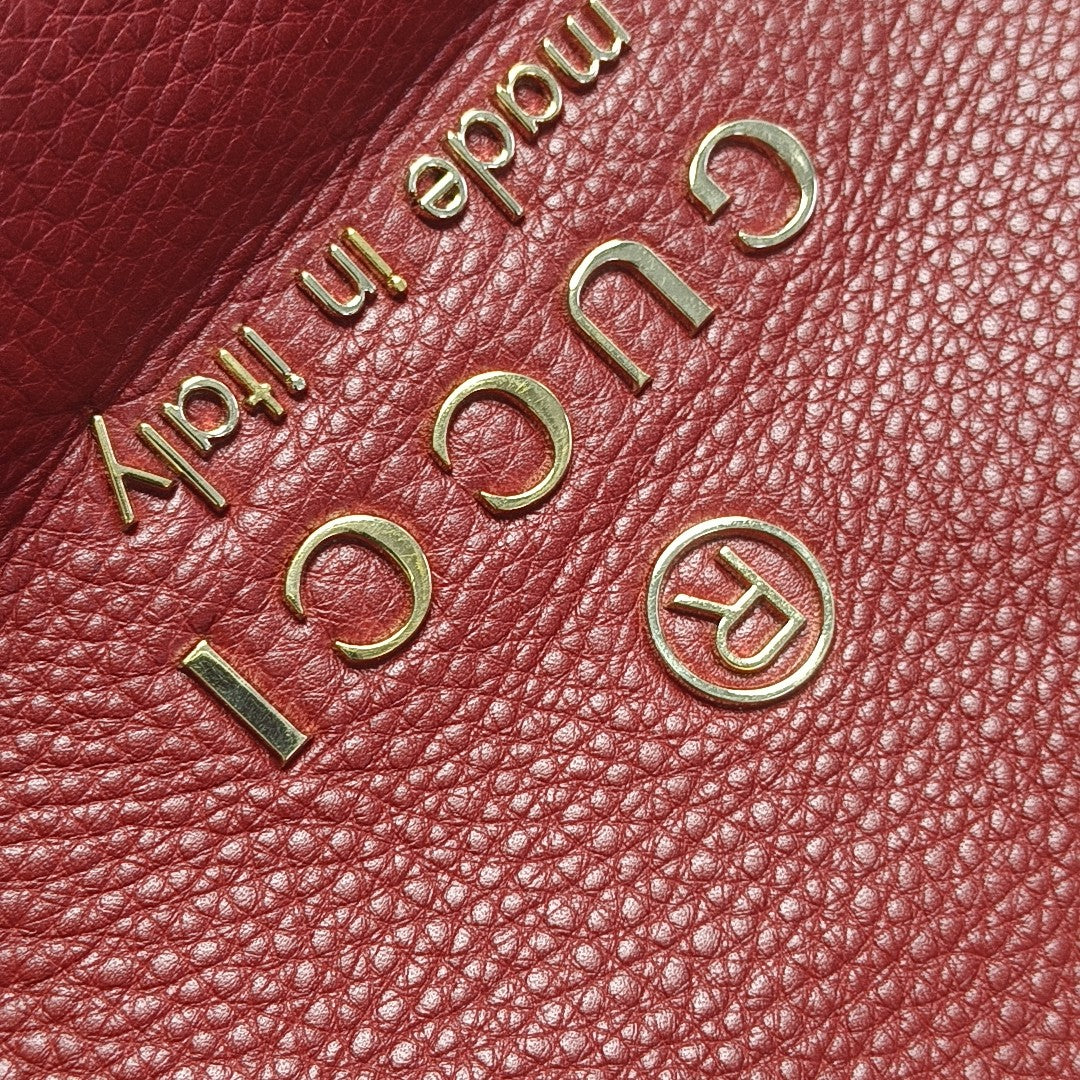 Calfskin Tote Bag Red