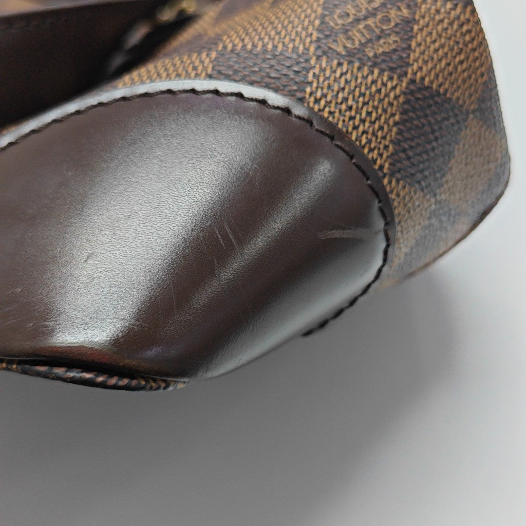 HAMPSTEAD PM Damier Ebene Coated Canvas Brown