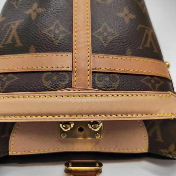 DUFFLE Monogram Coated Canvas Brown