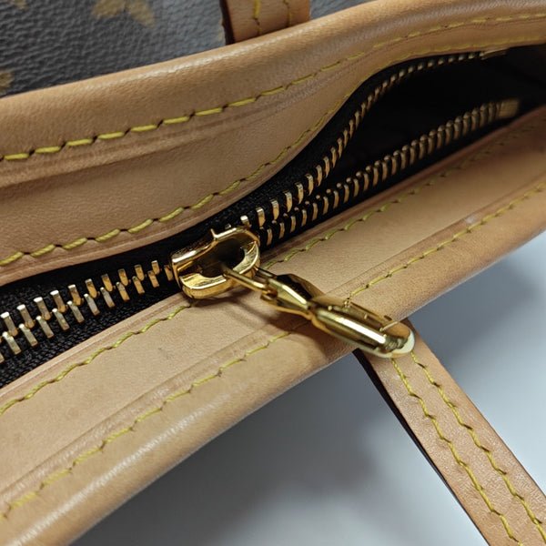 NEVERFULL BB Monogram Coated Canvas Brown