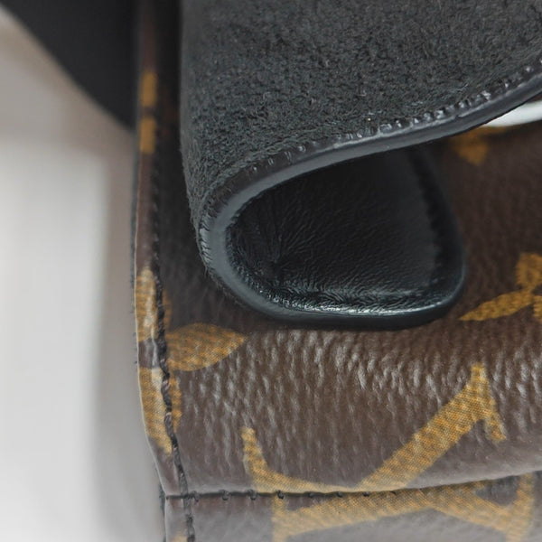 LOCKY BB Monogram Coated Canvas Brown