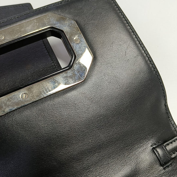 Plex Calfskin Black