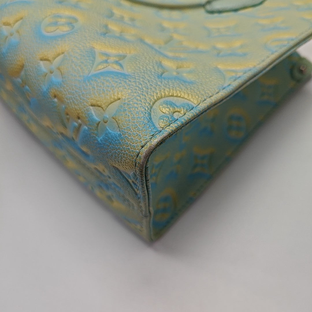 ONTHEGO PM Monogram Calfskin Green