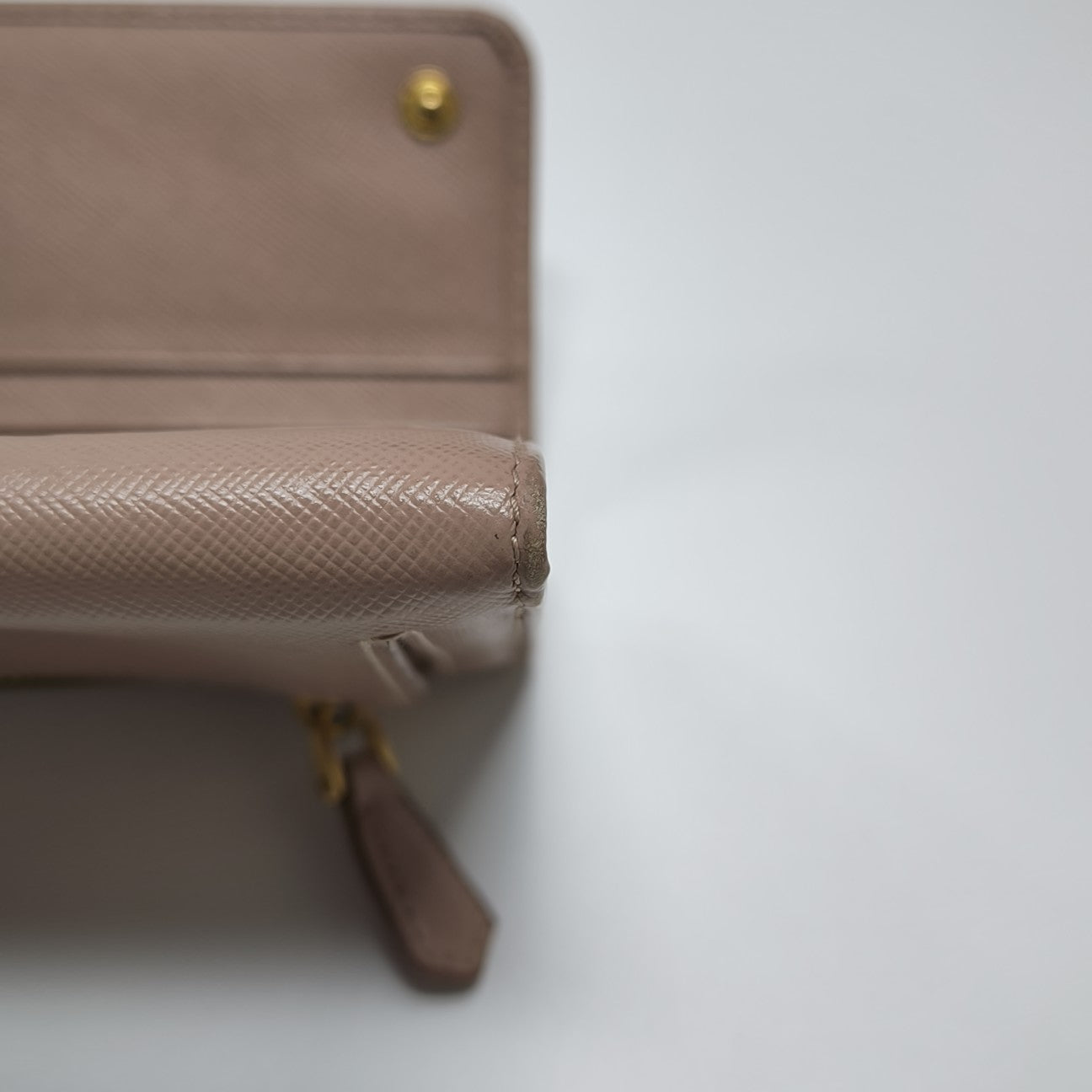 Saffiano Calfskin Wallet Pink