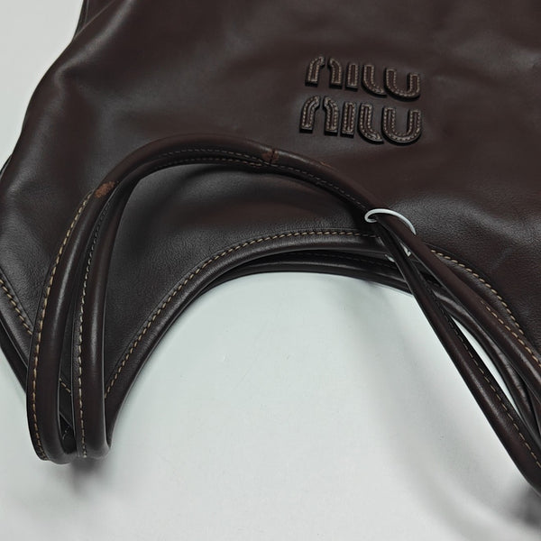IVY Large Calfskin Brown