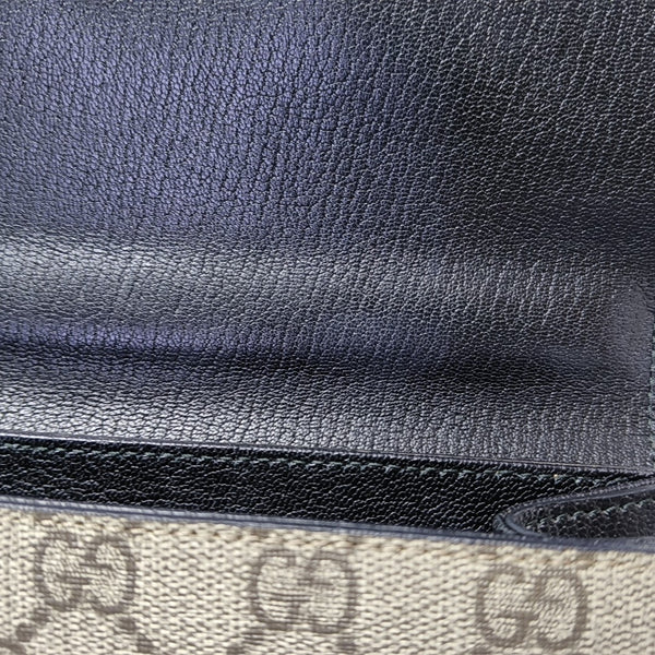 Monogram Coated Canvas Shoulder Bag Beige