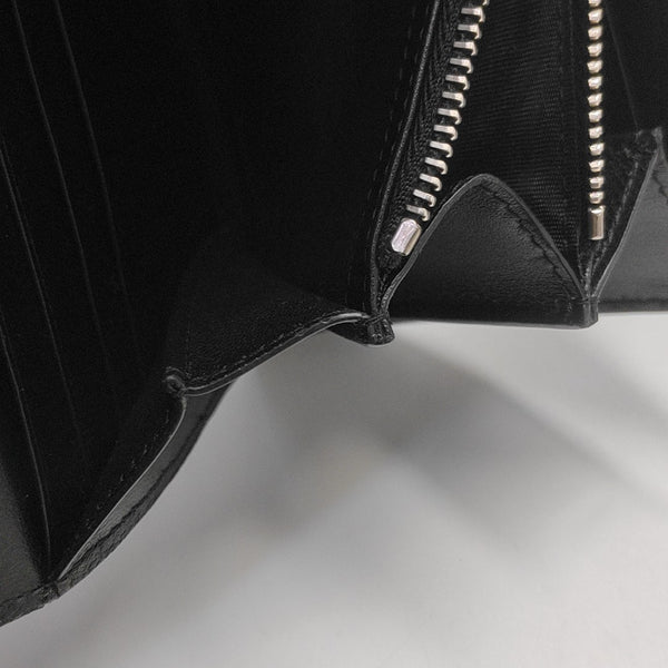 KATE WOC Calfskin Black Wallet