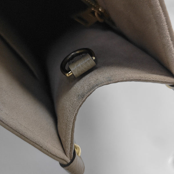 ONTHEGO PM Monogram Calfskin Gray