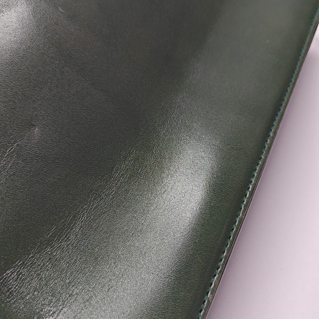 Kelly Calfskin Green