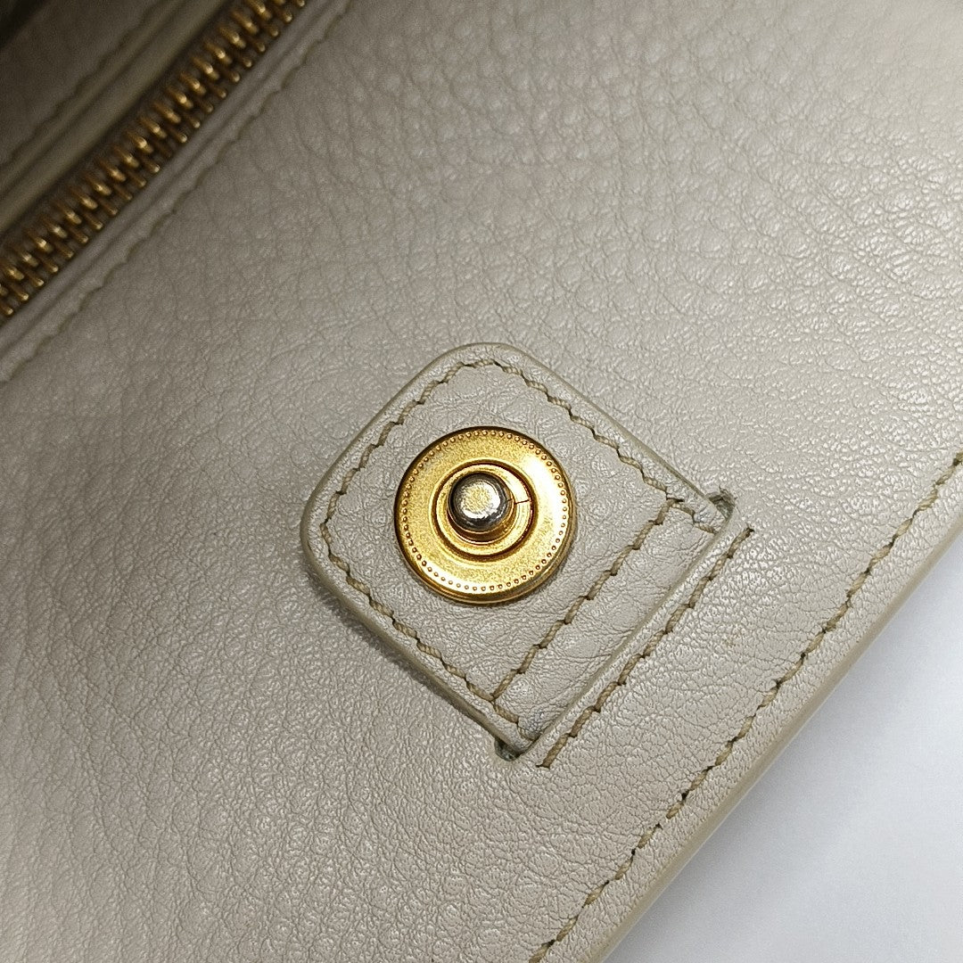 Calfskin Tote Bag White