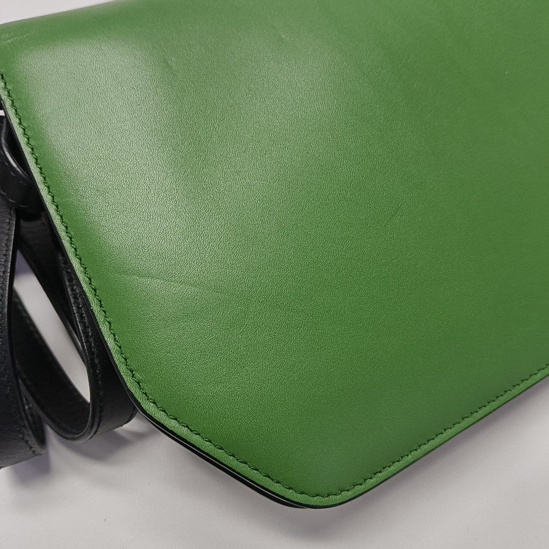 Calfskin Shoulder Bag Green