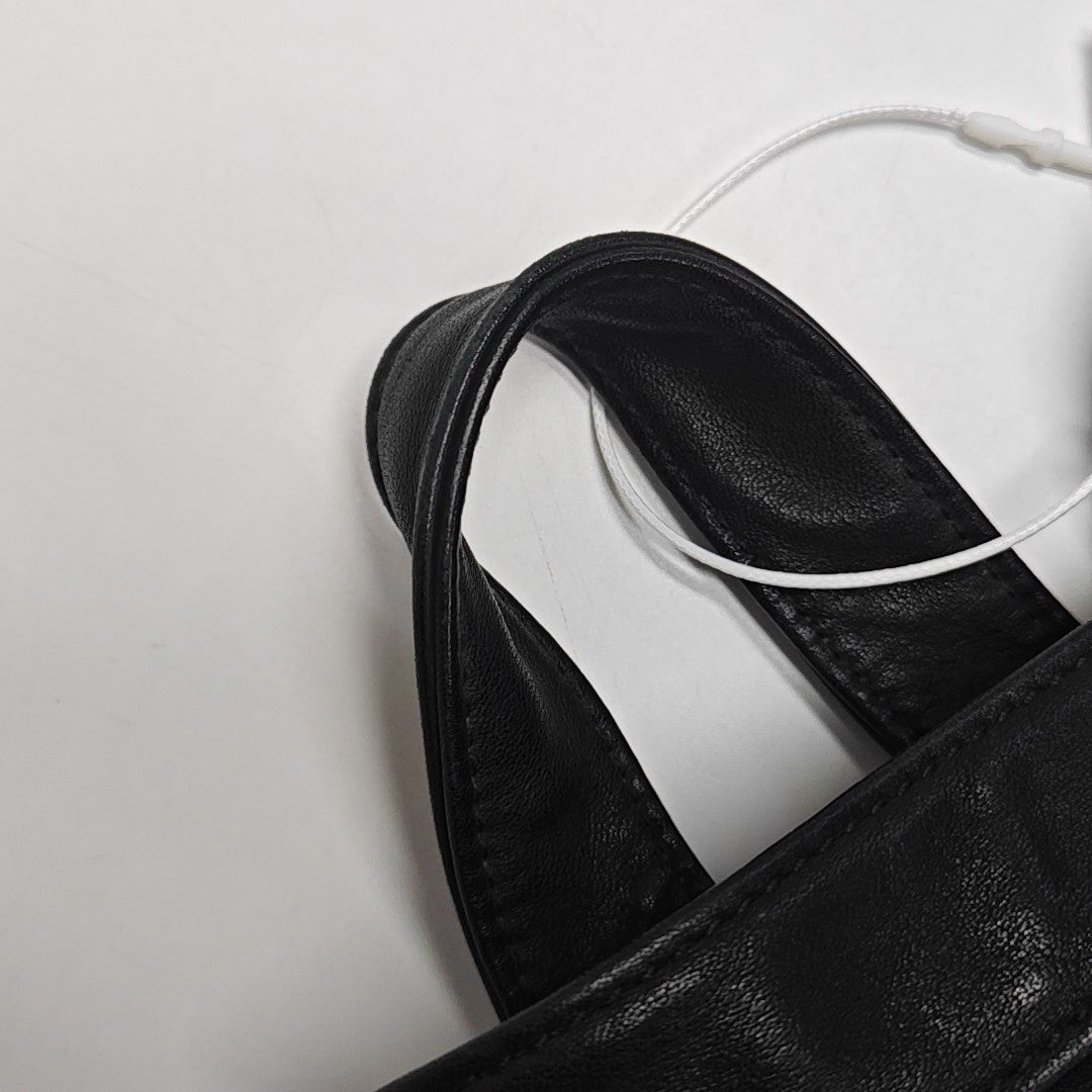 Calfskin Backpack Black