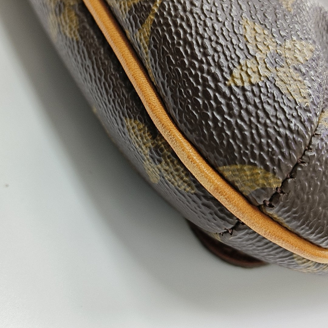 MUSETTE TANGO Monogram Coated Canvas Brown