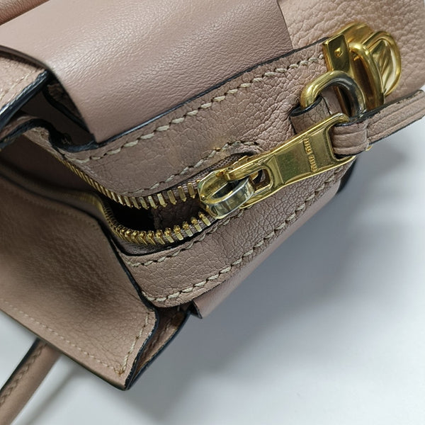 Calfskin Tote Bag Pink
