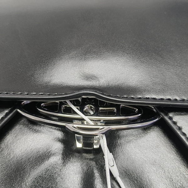 Calfskin Shoulder Bag Black