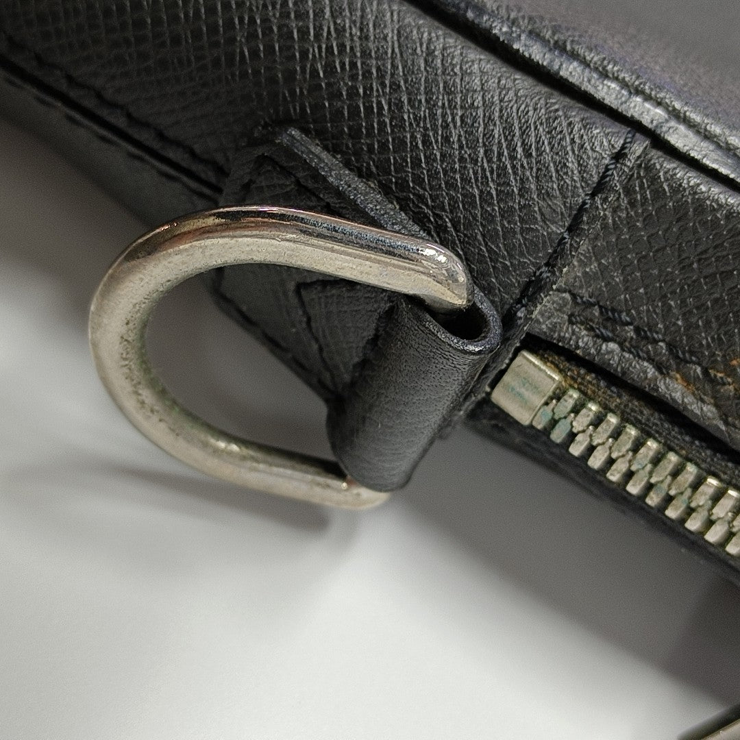 PORTE-DOCUMENTS Calfskin Gray