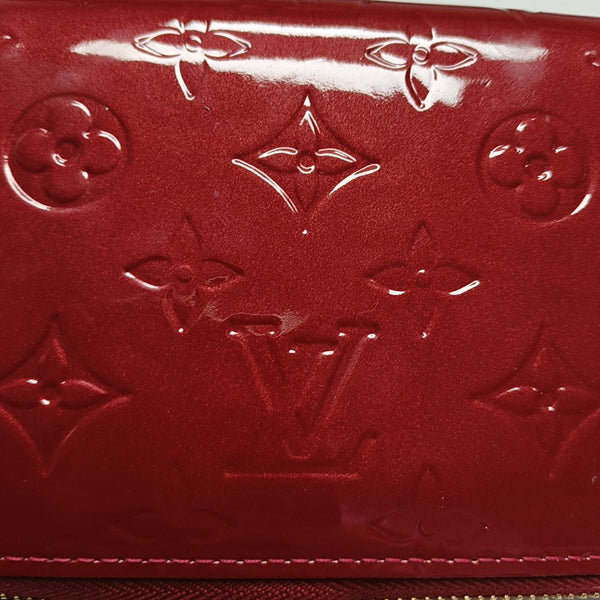 ZIPPY Patent Leather Red Wallet