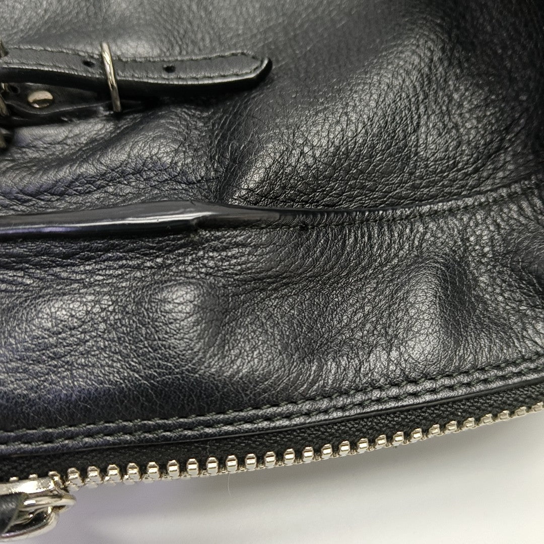 Papier Mini Calfskin Black