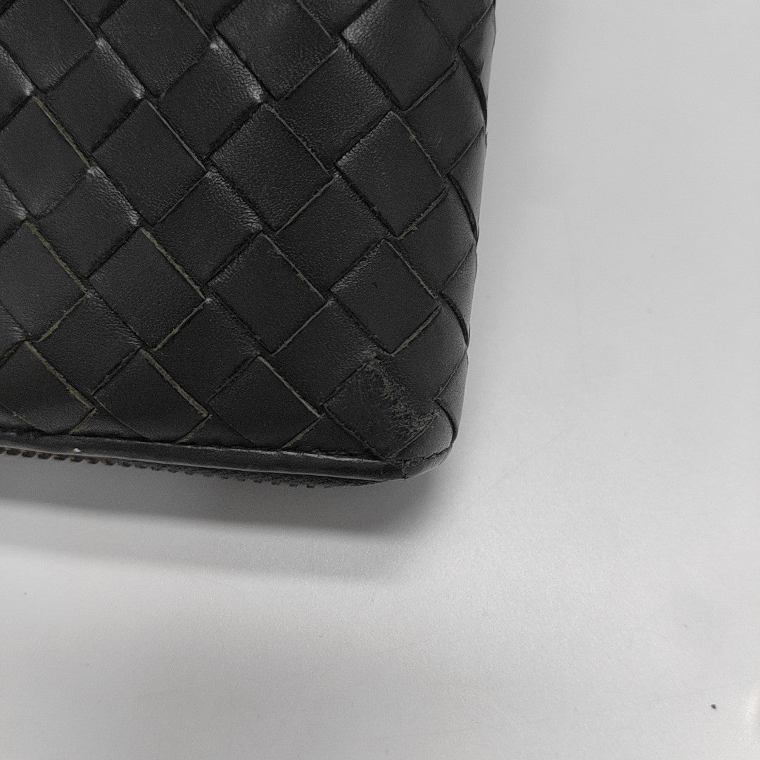Calfskin Wallet Gray